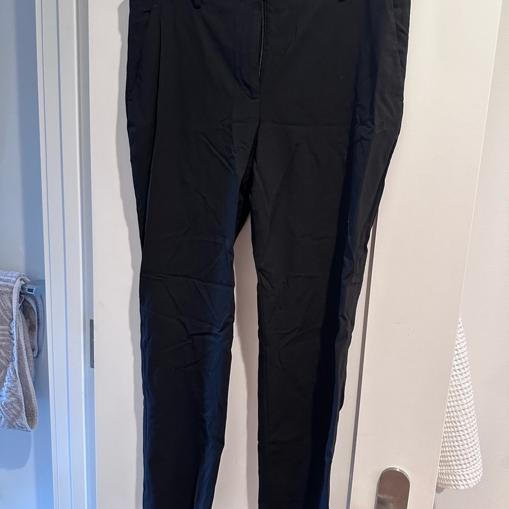 Theory Treeca Pant In Good Wool - Black - Women’s… - image 2